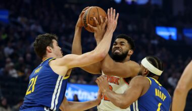 Steph Curry, Warriors Beat KAT, Knicks as Jalen Brunson's Injury Concerns Fans