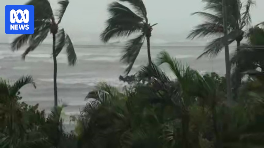 Live updates: Ex-Tropical Cyclone Koji makes landfall in north Queensland, bringing heavy rain