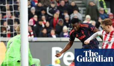 Igor Jesus and Awoniyi sink Brentford to ease Forest away from relegation danger | Premier League