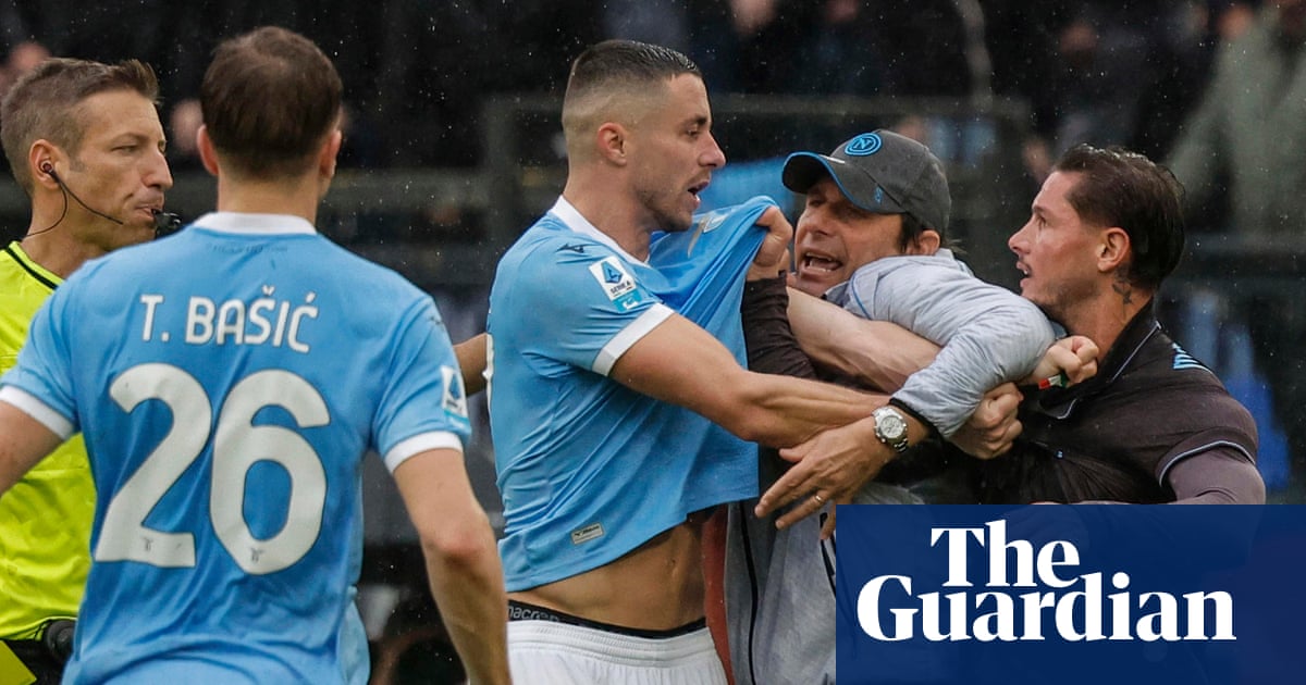 European football: Napoli hold off Lazio in fiery contest with three red cards | European club football