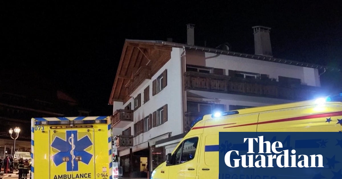 Australian among the injured in New Year’s Eve fire that killed 40 at Swiss ski resort | Australia news