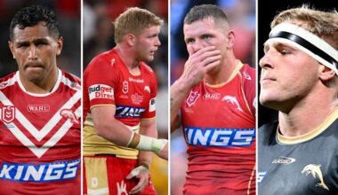 Dolphins stars Tom Gilbert, Max Plath, Daniel Saifiti and Thomas Flegler to awaken sleeping giant