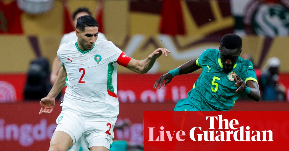 Senegal v Morocco: Africa Cup of Nations final – live | Africa Cup of Nations 2025