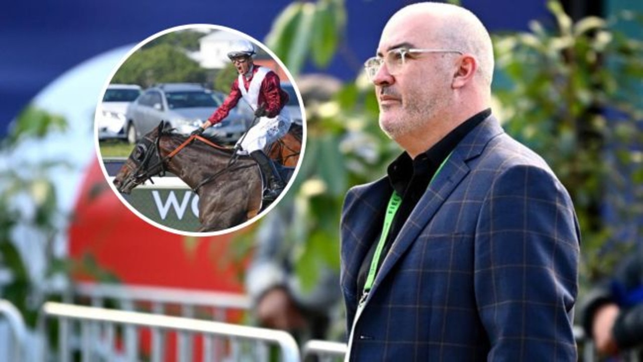 New Zealand Warriors supremo Cameron George was ecstatic when Ben Thompson steered Dream Roca (inset) to win the 2YO Karaka Millions 2YO last Saturday. Pictures: Getty Images, Race Images