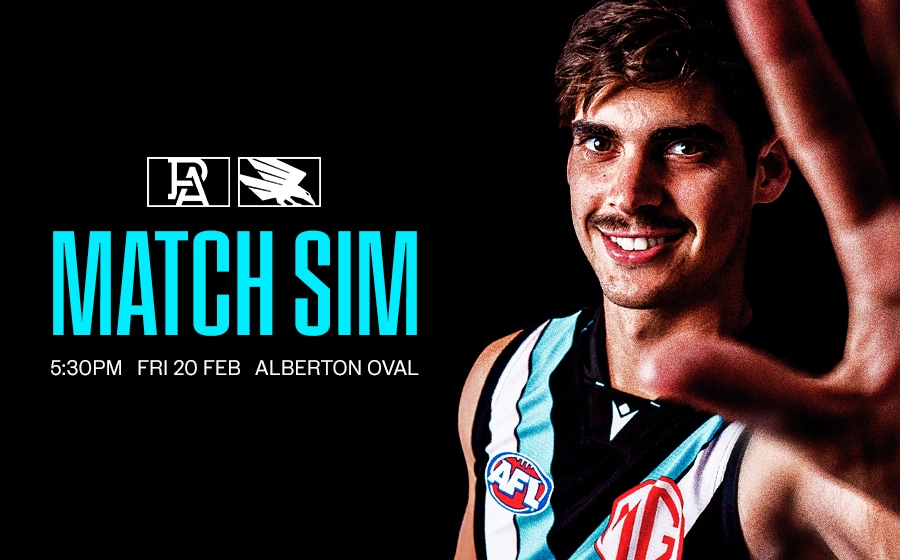 Power to host Crows in pre-season match sim