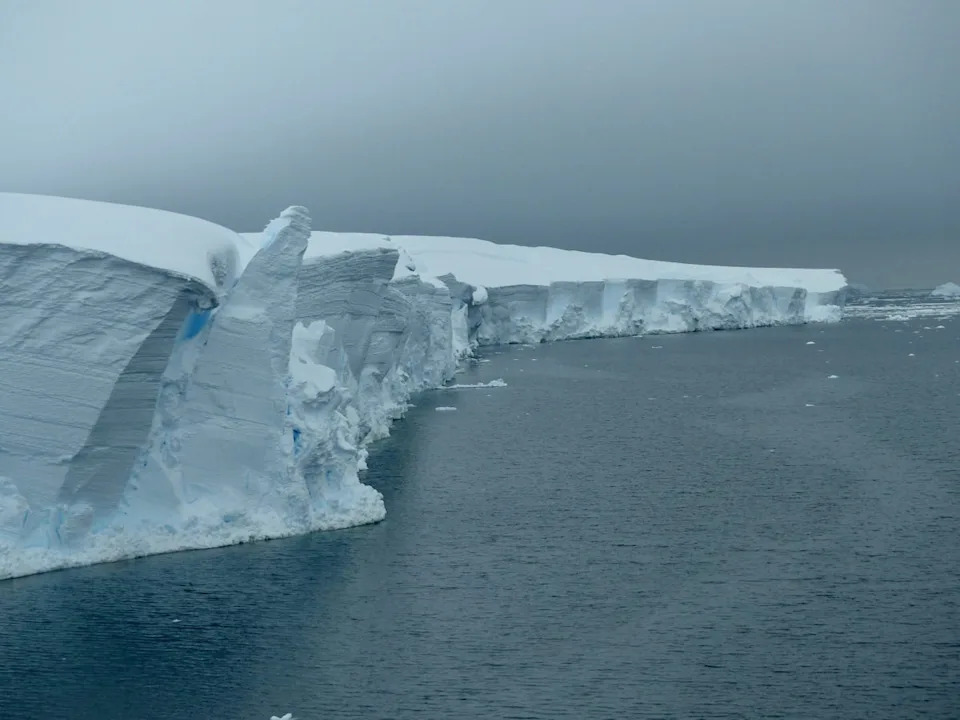 If the Thwaites glacier collapses, global sea levels could rise by 65cm (British Antarctic Survey)
