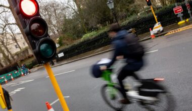 Will new traffic lights really slow down Regents Park cyclists?