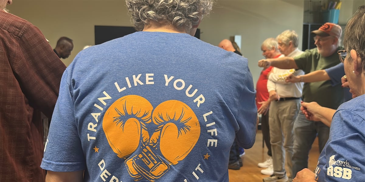 Boxing program celebrates seven years of helping Parkinson’s patients