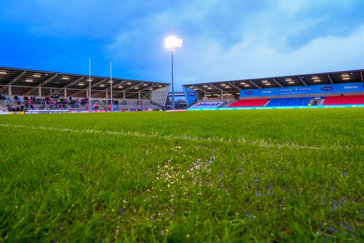 Salford's Championship opener was forced into suspension due to a medical emergency.