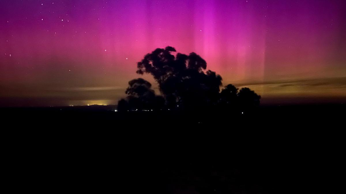 Aurora australis lights up night sky and captivates residents across Great Southern