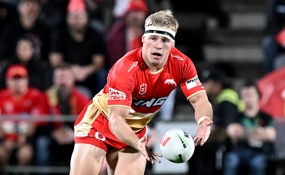Seen here, Dolphins star Max Plath in the NRL.