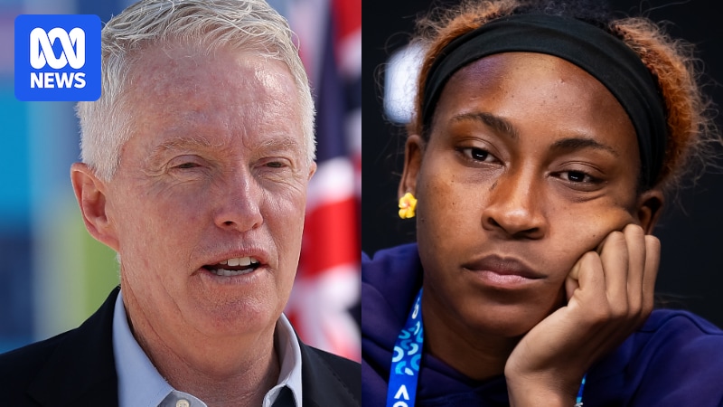 Australian Open 2026: Tennis Australia boss Craig Tiley listening to Coco Gauff player privacy complaints