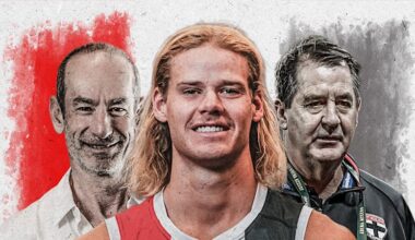 Andrew Bassat and the St Kilda Saints know everyone is watching after an off-season recruiting spree