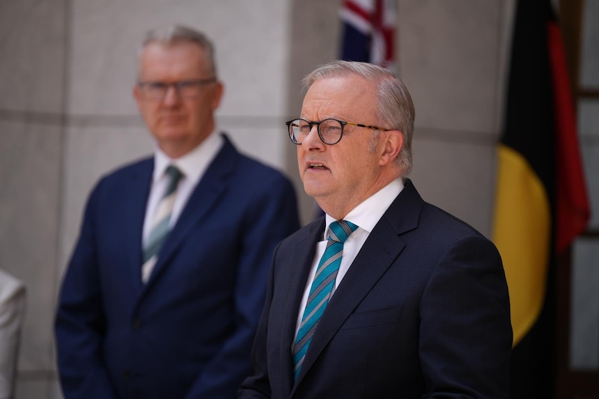 The prime minister speaks.