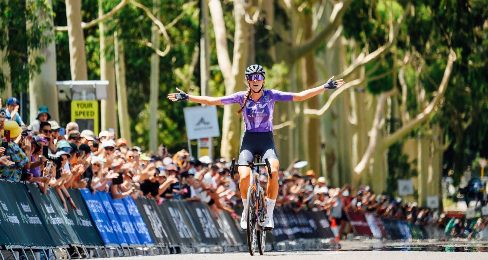 First-year pro Mackenzie Coupland wins Australia's elite women's road race title with late solo move