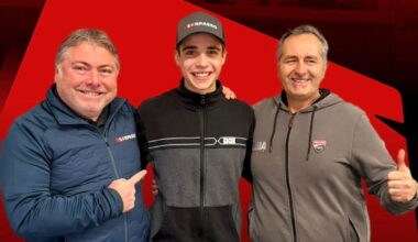 Noah Dettwiler signs for Kuya Racing (pic: Kuja Racing)