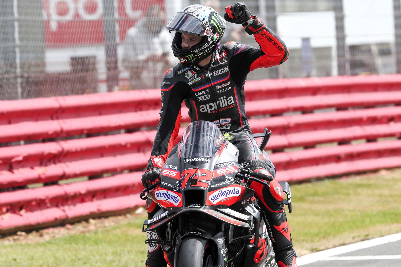 Marco Bezzecchi wins the 2025 British MotoGP