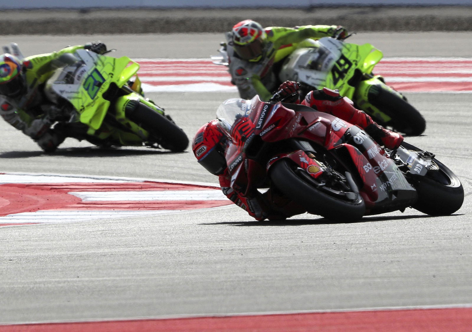 Marc Marquez, Fabio di Giannantonio, Franco Morbidelli