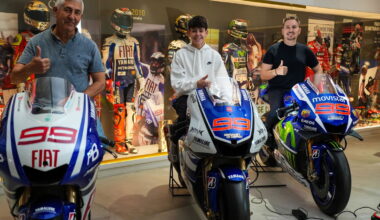 Chicho Lorenzo, Víctor Cubeles and Jorge Lorenzo.