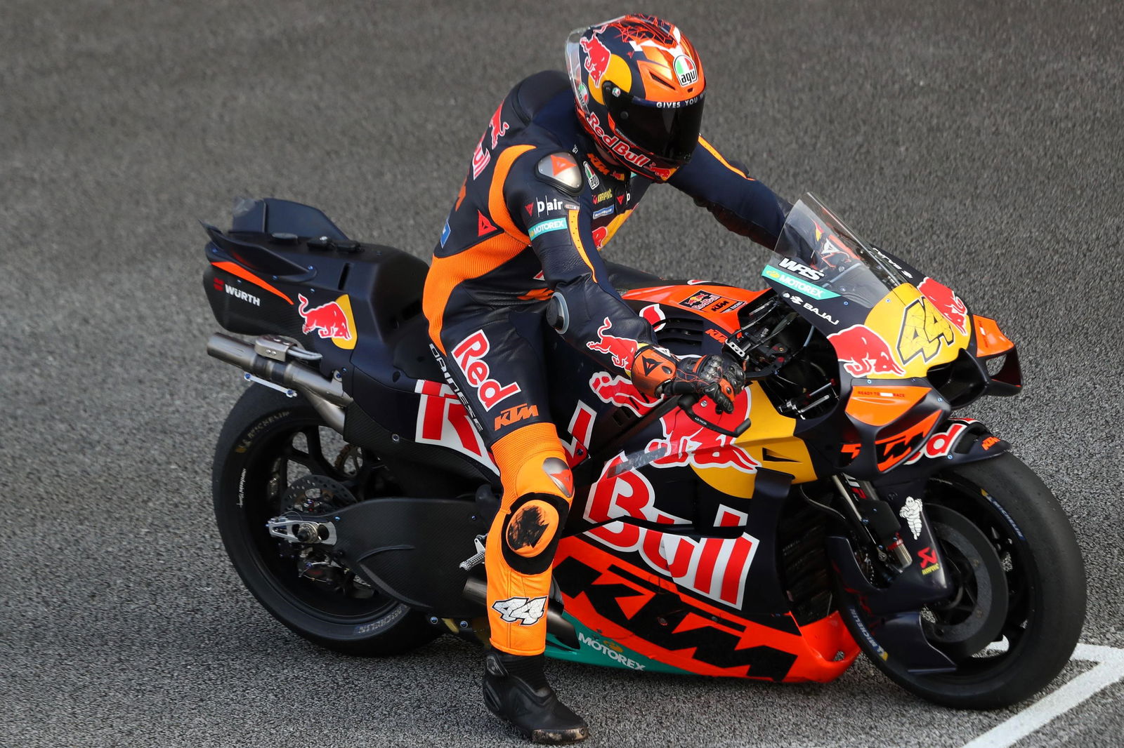 Pol Espargaro practice start, 2026 Sepang MotoGP Shakedown.
