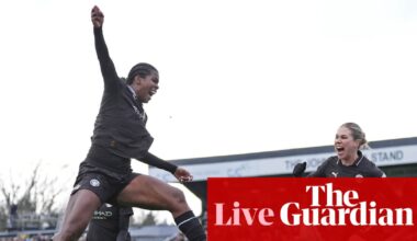 London City 1-2 Manchester City, Aston Villa 1-4 Manchester United, and more: WSL clockwatch – live | Women's Super League