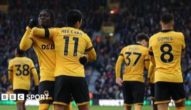 Premier League LIVE: Wolves v West Ham, Burnley v Brighton, Aston Villa 3-1 Nottingham Forest - score, stats & updates