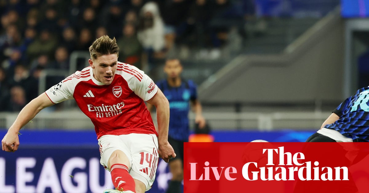 Inter 1-3 Arsenal, Real Madrid 6-1 Monaco, and more: Champions League – as it happened | Champions League