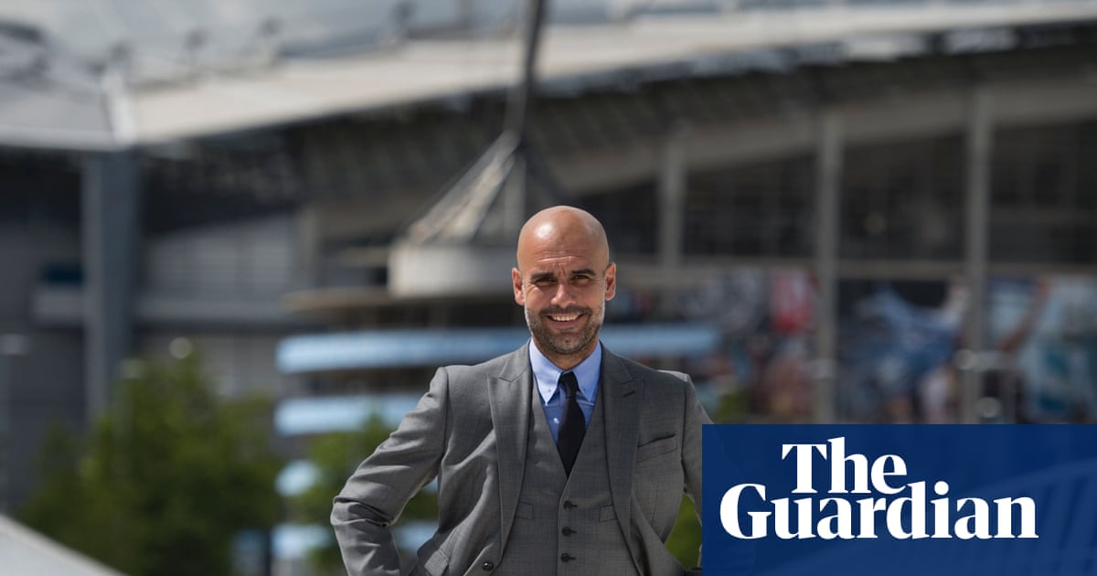 The day English football changed: 10 years on from Manchester City naming Pep Guardiola | Pep Guardiola