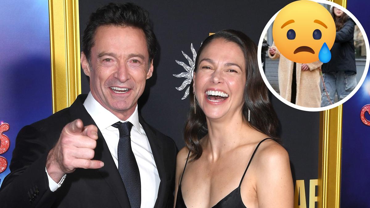 Deborra-Lee Furness looks downcast as seen for first time after reports of Hugh Jackman’s engagement surfaced