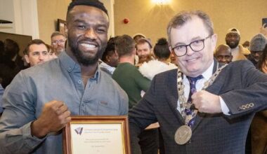 Waterford MMA fighter Solomon Simon honoured with Mayoral Reception - News
