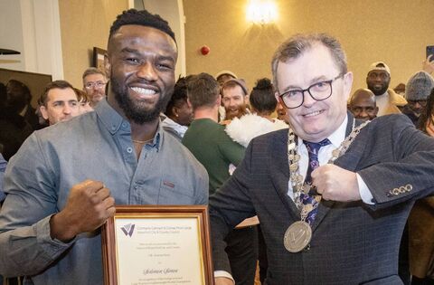 Waterford MMA fighter Solomon Simon honoured with Mayoral Reception - News