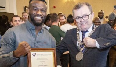 Watch: MMA fighter Solomon Simon speaks about his Waterford mayoral reception - News