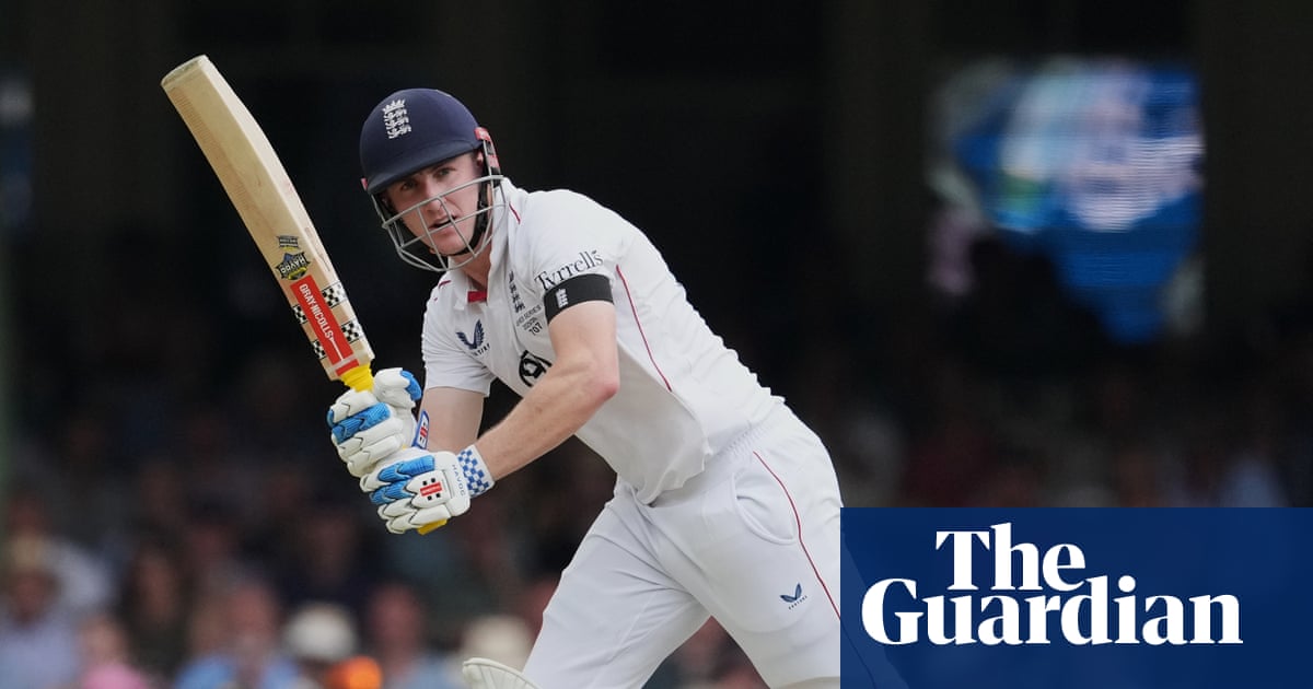 Harry Brook urges England to make most of ‘good wicket’ after series-best score | Ashes 2025-26