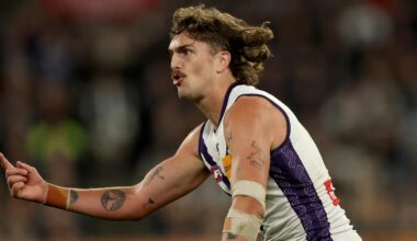 Luke Jackson opens up on position change for Fremantle Dockers, ruckman to midfielder, exclusive interview, Caleb Serong, Adam Beard