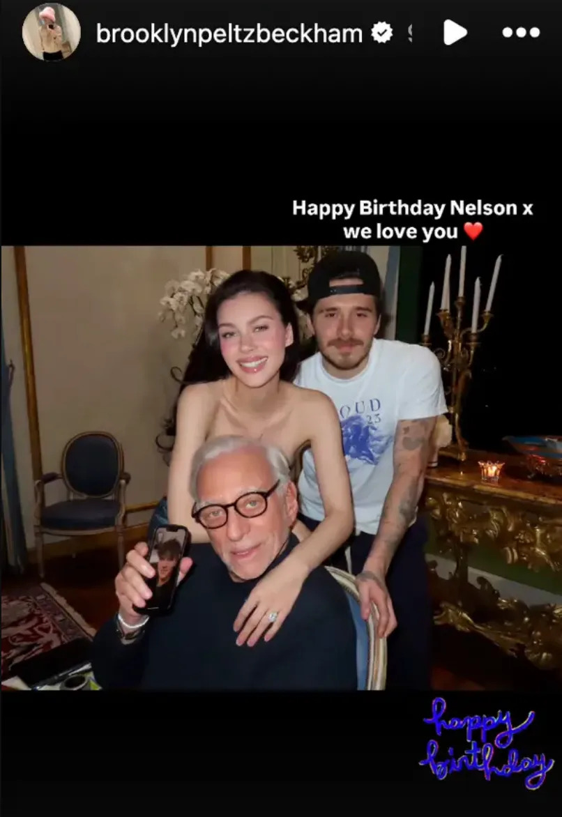   Instagram @brooklynpeltzbeckham / Via Instagram: @https://www.instagram.com/brooklynpeltzbeckham/?hl=en