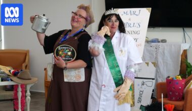 The Two Teabags bringing joy and connection to residents in aged care homes