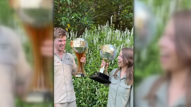 Irwin has a cheeky rivalry with his sister.