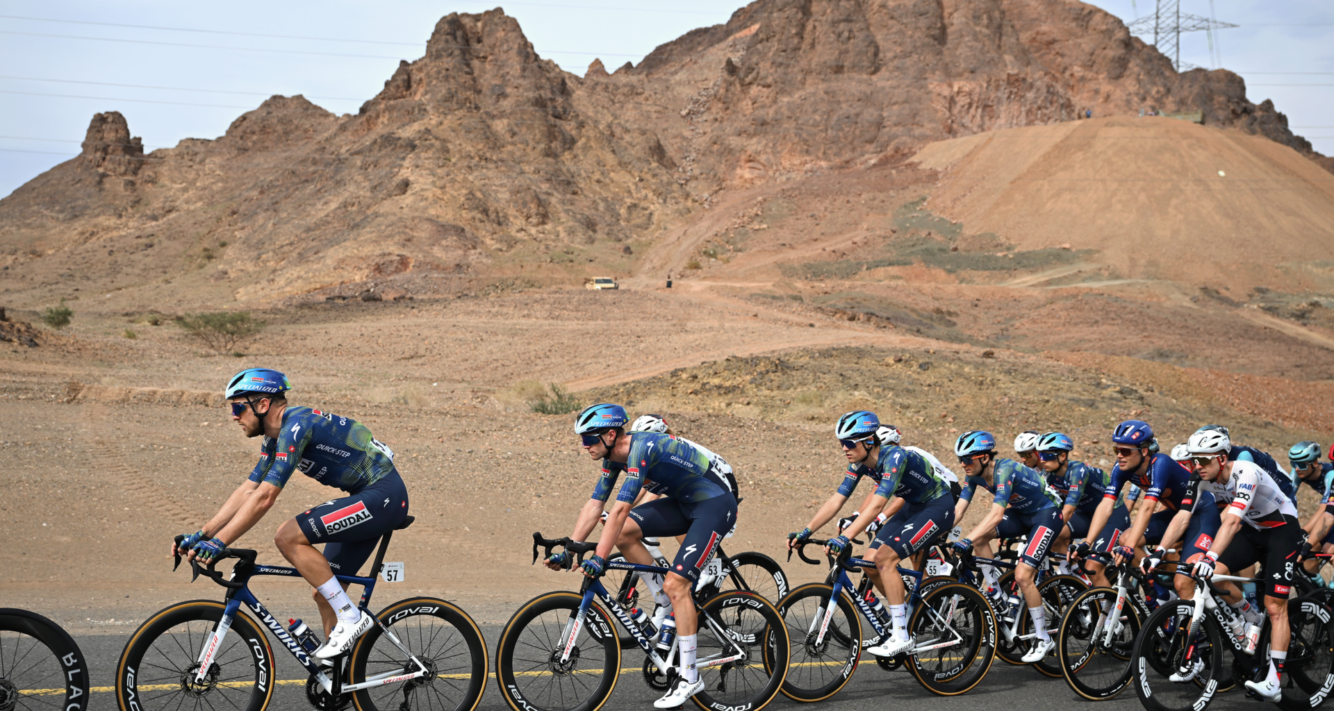 Horror crash at over 100kph shocks AlUla Tour as Soudal-QuickStep confirm Laurenz Rex finished stage with three fractures in his back