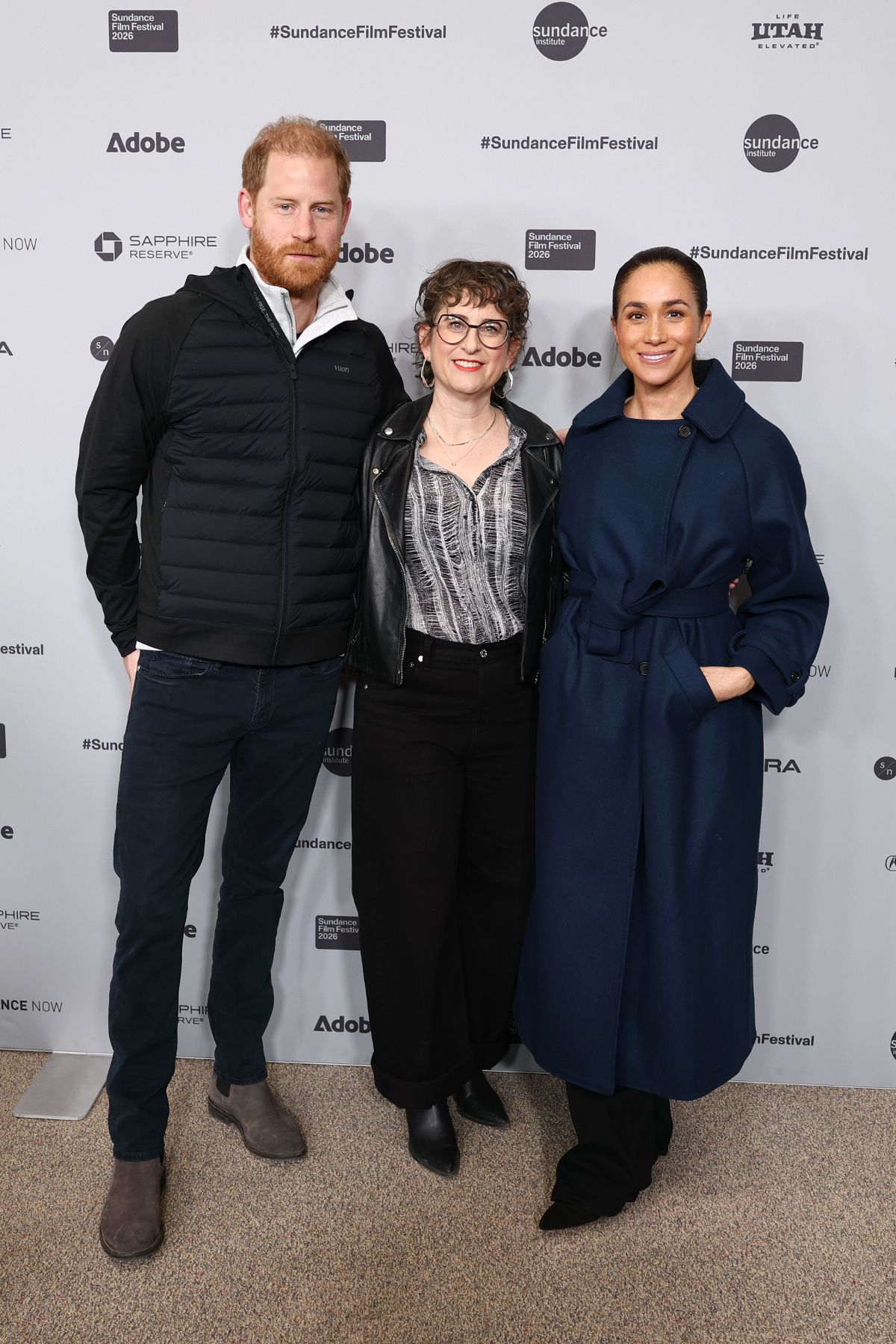 Prince Harry and Meghan Markle at the Sundance Film Festival