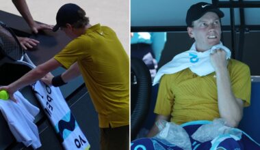 Jannik Sinner def Eliot Spizzirri in third round thanks to heat rule stoppage, manipulating serve clock, change the rules, Heat Stress Scale, latest tennis news