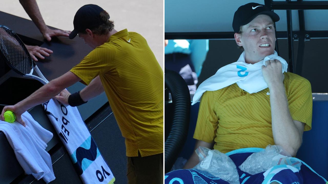 Jannik Sinner def Eliot Spizzirri in third round thanks to heat rule stoppage, manipulating serve clock, change the rules, Heat Stress Scale, latest tennis news