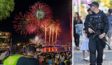 New Year’s Eve: Perth celebrations ring in 2026 as partiers get first look at WA Police’s ‘new norm’