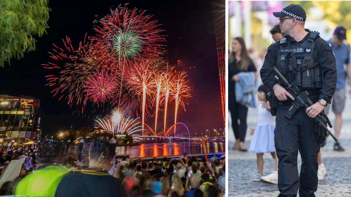 New Year’s Eve: Perth celebrations ring in 2026 as partiers get first look at WA Police’s ‘new norm’