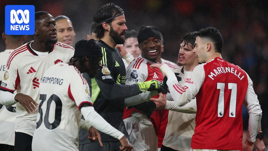 Arsenal's Gabriel Martinelli apologises for 'disgraceful' act towards injured Liverpool player Conor Bradley