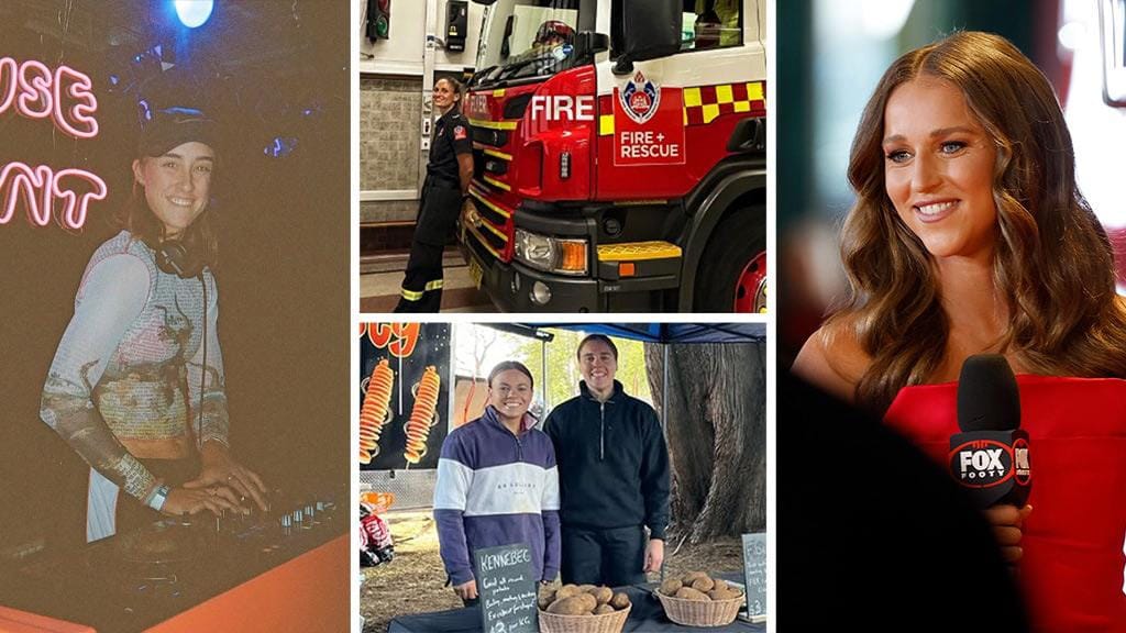 AFLW players' lives away from footy