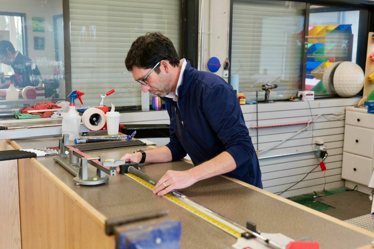 Laird White spent time honing his craft working with PGA professionals prior to joining Cedar Hill Golf Course. (Tony Trozzo/Saanich News)