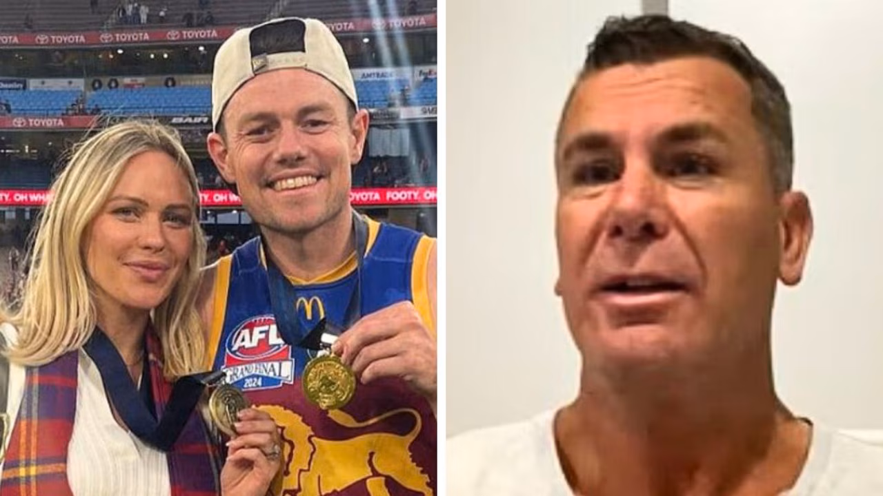 Wayne Carey speaks out on Lachie Neale drama. Image: Getty/YouTube