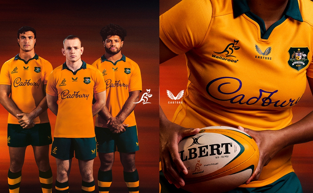 Rugby Australia, Castore Forge Landmark Partnership