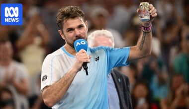 Stan Wawrinka says goodbye with a beer as Jannik Sinner is saved by the sun — quick hits from the Australian Open