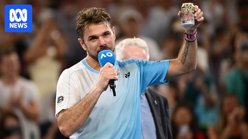Stan Wawrinka says goodbye with a beer as Jannik Sinner is saved by the sun — quick hits from the Australian Open